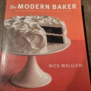 The Modern Baker Cookbook by - Red Cover